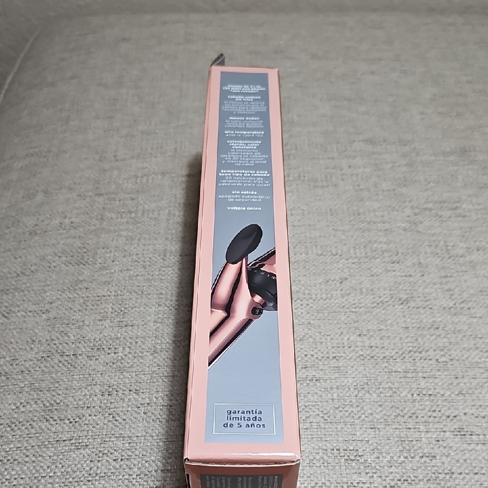 NEW Rose Gold Titanium 1-Inch Curling Iron CONAIR - Picture 8 of 13